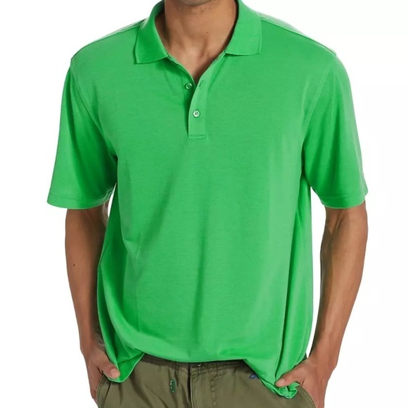 NWT Outdoor Voices Birdie Polo in Kelly Green sz XXS - Picture 1 of 13